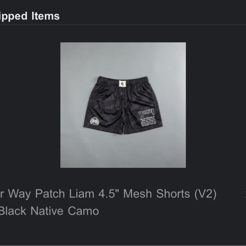 Darc Sport Black Mesh Athletic Shorts